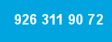 926 311 90 72 926 311 90 72